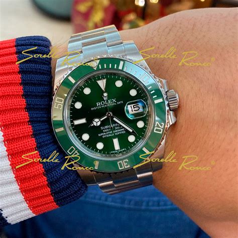 rolex submariner ghiera verde ref 16610 prezzo|rolex hulk prezzo.